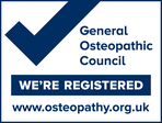 General Osteopathic Council: we're registered